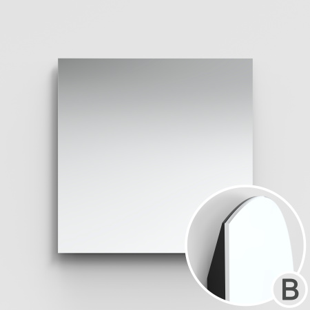  Квадрат B (H) 1000 * (L) 1000 * (S) 22 LED (Температура на выбор) С Фацетом